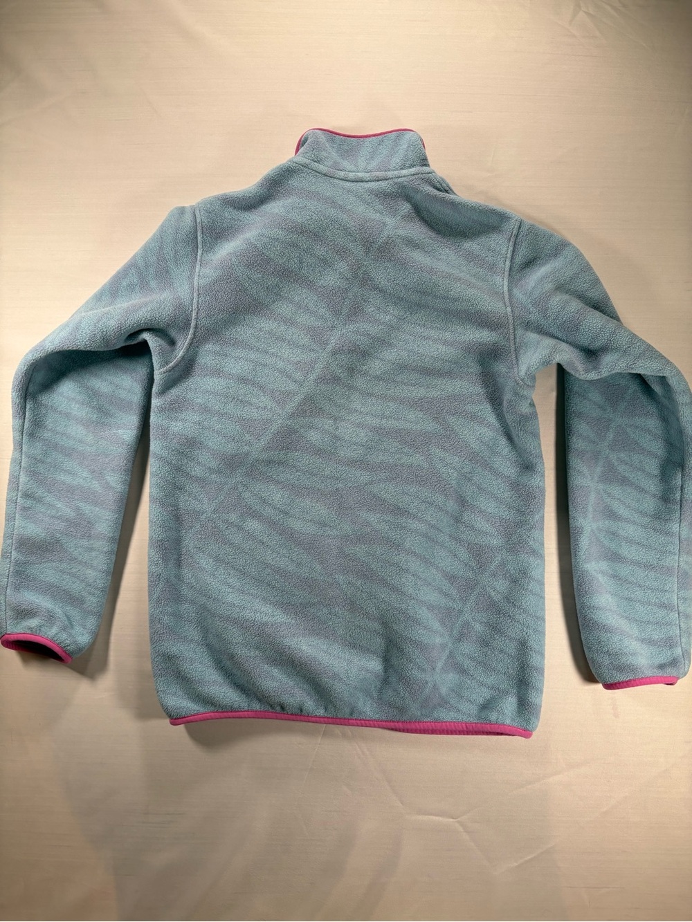 Patagonia Womens Synchilla Snap-T Fleece Pullover XXS Light Blue Patterned - Picture 3 of 8